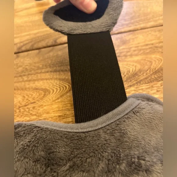 Sunbeam preowned heating pad wraps around body for pain relief gray soft - Picture 4 of 7